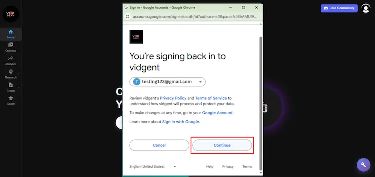 confirm-google-account