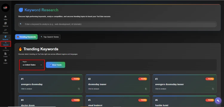 keyword-explorer-vidgent