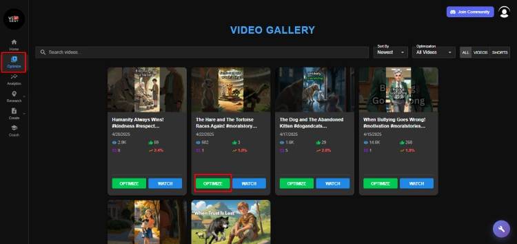 optimize-exisitng-videos-vidgent