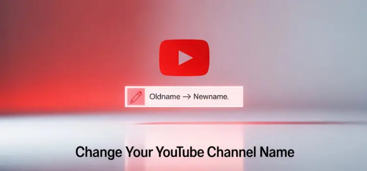 How to change your youtube channel name